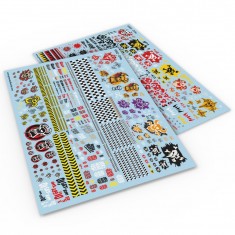 Orcs Decals (2 A5 Sheets)