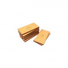 MDF Bases Rectangle (25 x 50mm, 10pcs)