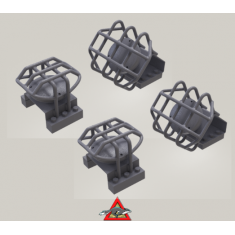 1/16 M113A1 Front and Rear Indicator Lights (x4 each)