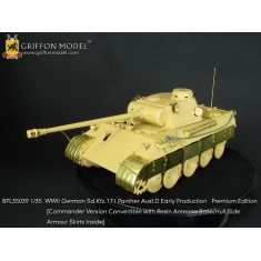 1/35 WWII SdKfz.171 Panther Ausf.D (Early) Detail-up Set [Premium Edition]