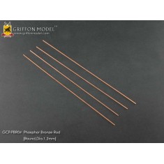 Phosphor Bronze Rod (Round, Diameter: 1.2mm, Length: 150mm)(4pcs)