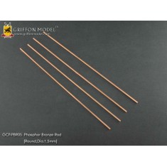 Phosphor Bronze Rod (Round, Diameter: 1.5mm, Length: 150mm)(4pcs)