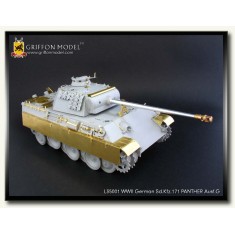 Photoetch for 1/35 WWII German SdKfz.171 Panther Ausf.G for Dragon #6268