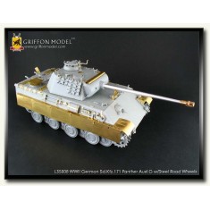 Photoetch for 1/35 SdKfz.171 Panther Ausf.G Tank w/Steel Road Wheels
