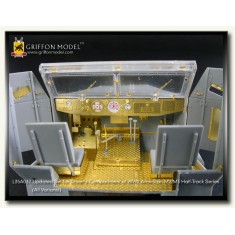 Update Set of 1/35 M2/M3 Half-Track Driver's Compartment for Dragon kit