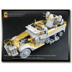 Upgrade Set for 1/35 US M16 Multiple Gun Motor Carriage for Dragon kit #6381