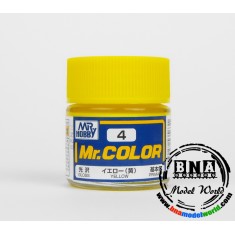 Solvent-Based Acrylic Paint - Gloss Yellow (10ml)