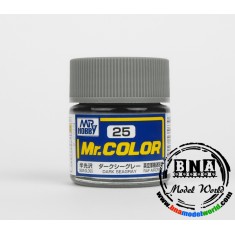 Solvent-Based Acrylic Paint - Semi-Gloss Dark Sea Grey (10ml)