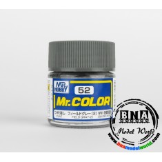 Solvent-Based Acrylic Paint - Flat Field Grey II (10ml)