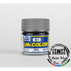 Solvent-Based Acrylic Paint - Metallic Burnt Iron (10ml)