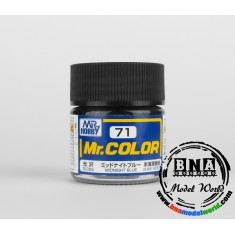 Solvent-Based Acrylic Paint - Gloss Midnight Blue (10ml)