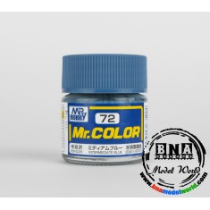 Solvent-Based Acrylic Paint - Semi-Gloss Intermediate Blue (10ml)