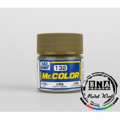 Solvent-Based Acrylic Paint - Flat Earth Green (10ml)
