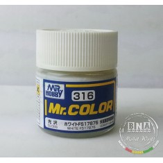 Solvent-Based Acrylic Paint - Gloss White [FS17875] (10ml)