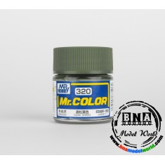 Solvent-Based Acrylic Paint - Semi-Gloss Dark Green (10ml)