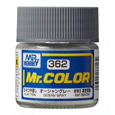 Solvent-Based Acrylic Paint - Aircraft RAF Ocean Grey (10ml)