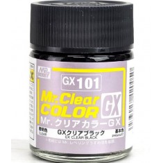Mr Clear Colour - Deep Clear Black (18ml)
