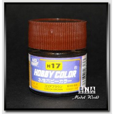 Water-Based Acrylic Paint - Gloss Cocoa Brown (10ml)