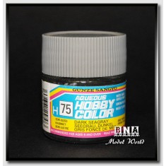 Water-Based Acrylic Paint - Semi-Gloss Dark Sea Grey (10ml)
