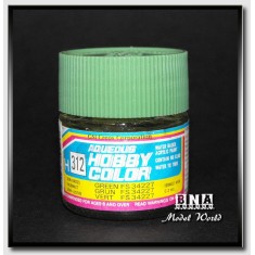 Water-Based Acrylic Paint - Semi-Gloss Green (FS34227) 10ml