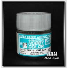 Water-Based Acrylic Paint - Semi-Gloss RLM 76 Light Blue (10ml)
