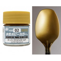 Water-based Acrylic Paint - Aqueous Super Metal Sup Fine Gold (10ml/0.3 fl oz)