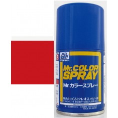 Mr Color Spray Paint - Character Semi-Gloss Red (100ml)
