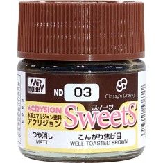 Classy & Dressy Acrylicon Colour Sweet - Well Toasted Brown (10ml, matt)