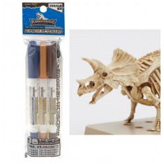 Planosaurus Marker Set #2 - Triceratops/Stegosaurus (3 colours)