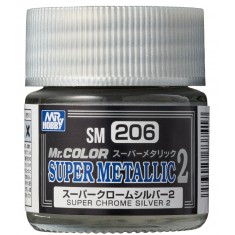 Mr Color Super Metallic - Super Chrome Silver 2 (10ml)
