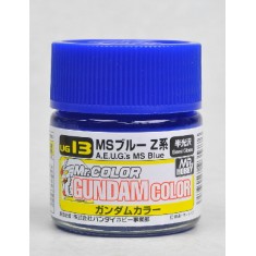 Mr Color Gundam Colour - Semi-Gloss MS A.E.U.G.s Blue (10ml)