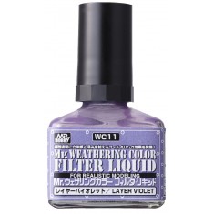 Mr Weathering Colour - Filter Liquid Layer Violet (40ml)