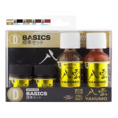 Yakumo Weathering Colour set #D - Standard (Basics)