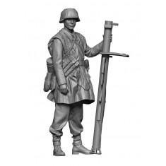1/48 WWII Waffen Panzerschreck Gunner