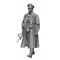 1/48 WWII German Officer, Raincoat Ver