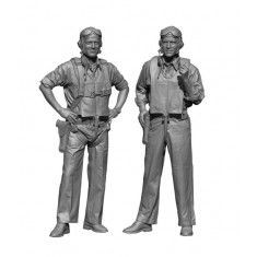 1/16 WWII US SBD Dauntless Pilot and Gunner