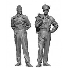 1/48 WWII German Panzer Crew Set (2 figures)