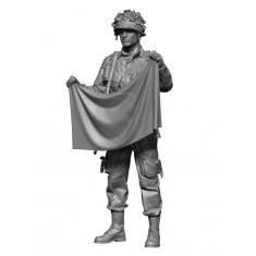 1/48 WWII US Paratrooper #8 (Flag)