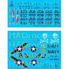 Decal for 1/32 F-14A Jolly Rogers (The Final Countdown) Double Sheets
