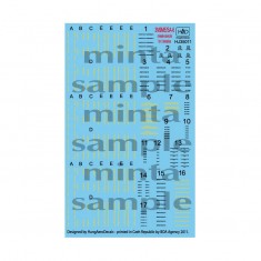 Decals for 1/35 3M9ME/Sa-6 Missiles Stencils