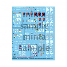 Decals for 1/35 Hungarian/Czech/Slovak Sa-6 