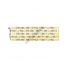 Decals for 1/35 WWII German Turret Numbers Part.1