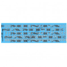 Decals for 1/35 WWII German Turret Numbers Part.10