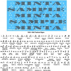 Decals for 1/35 German Tactical Insignias 1935-1942