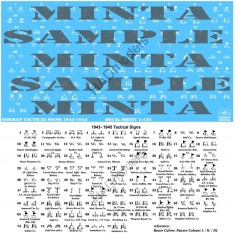 Decals for 1/35 German Tactical Insignias 1943-1945