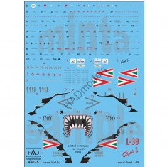 Decals for 1/48 L-39 Albatros Capeti II