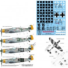 Decals for 1/48 Messerschmitt Bf 109 G-10