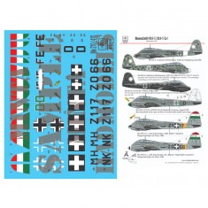 Decals for 1/48 Messerschmitt 210/410