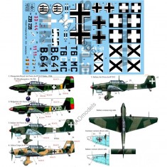 Decals for 1/72 Ju-87 Stuka B-2/D-3/D-5
