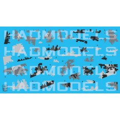 Decal for 1/72 SU-25 Ukrainian Digit Camouflage